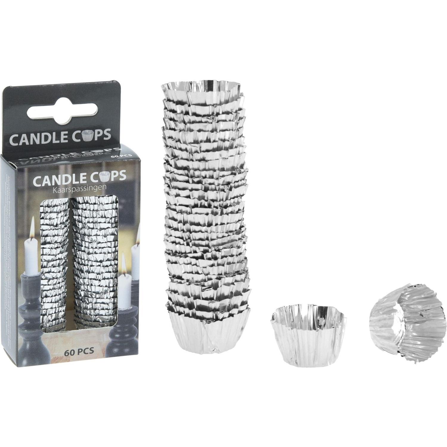 Kaarsenpassingen doosje a 60 stuks